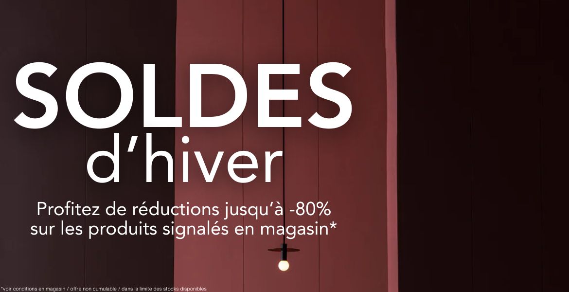 Soldes hiver </br> du 07/01/26</br>au 03/02/2026